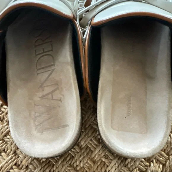 JW Anderson Ribbon Bow Mules Off White size 37/7 - See Description - Picture 8 of 13